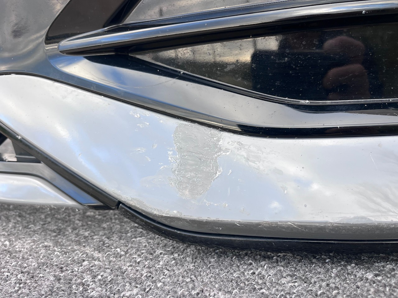 VW Golf R-line Mk8 Lift Hatchback 2024-on Front Bumper 4 Pdc Genuine [v745]