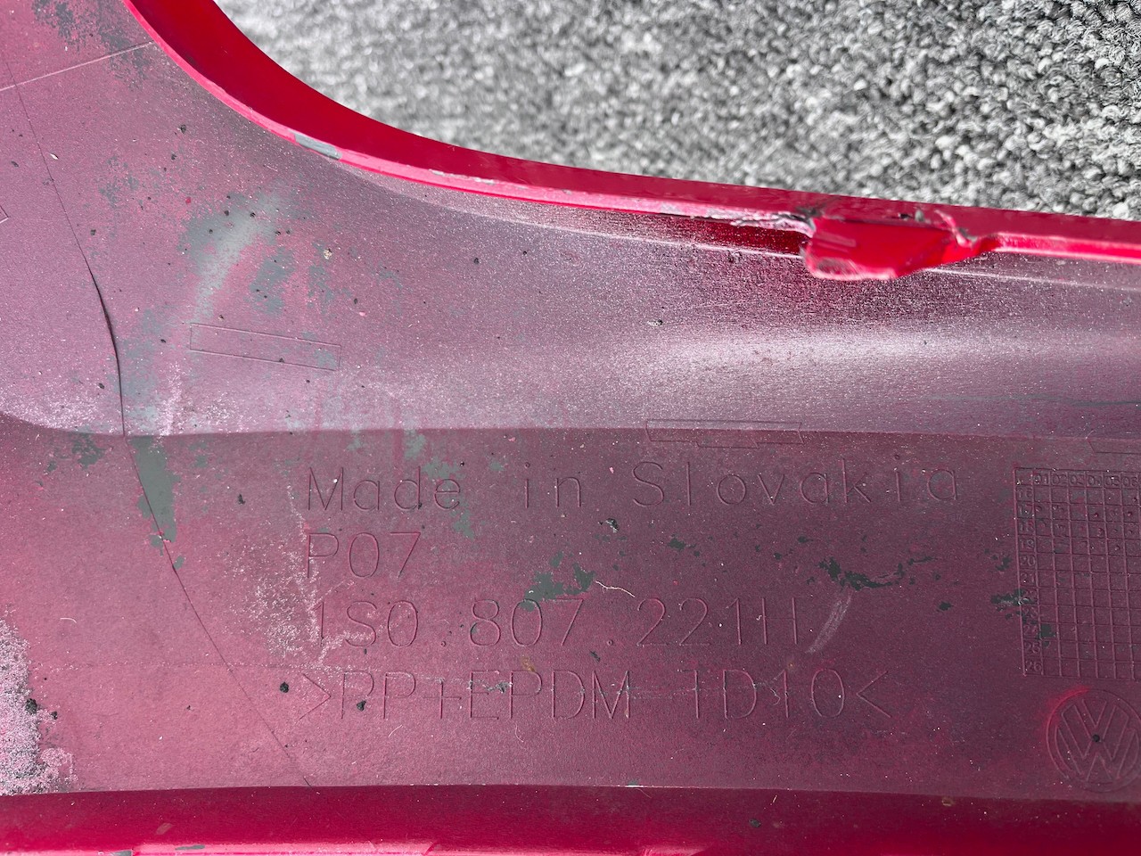 VW Up Up! Gti Lift Hatchback 2017-2021 Front Bumper Genuine [v489]