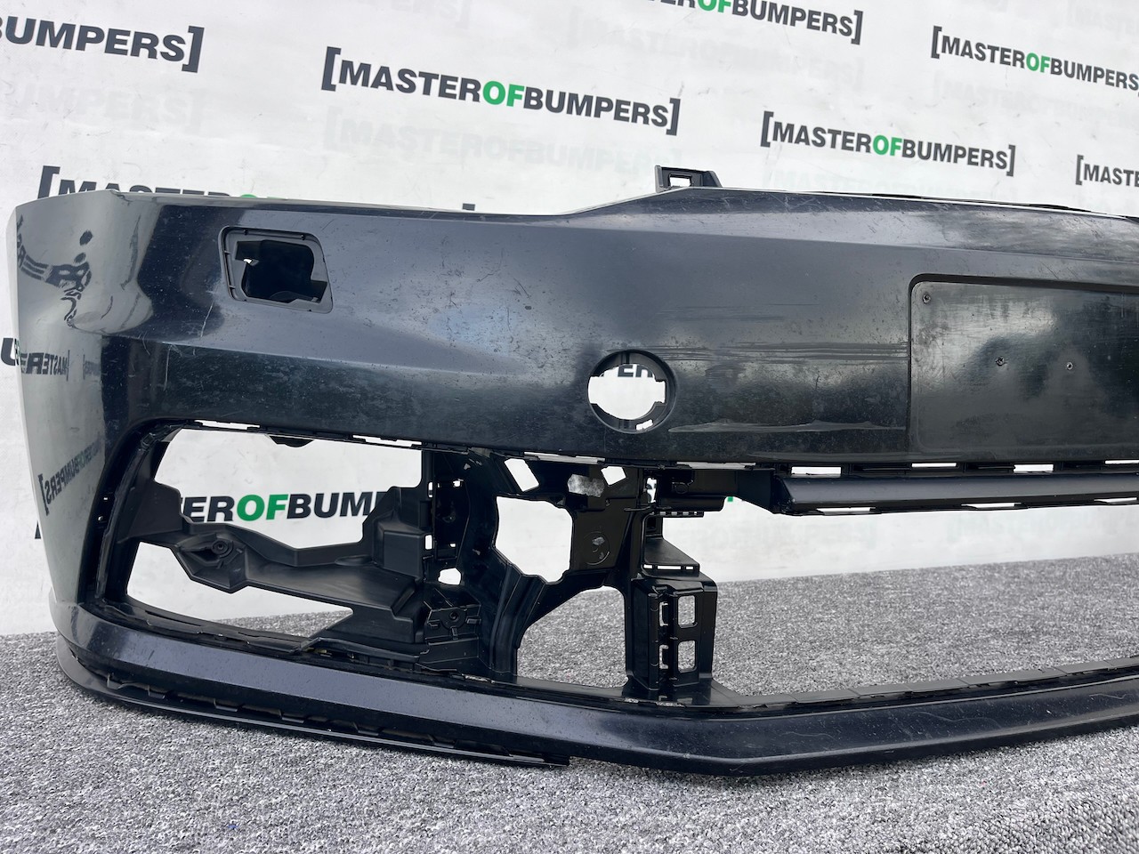 VW Polo Gti 6c Lift Hatchback 2015-2017 Front Bumper No Pdc Genuine [v445]