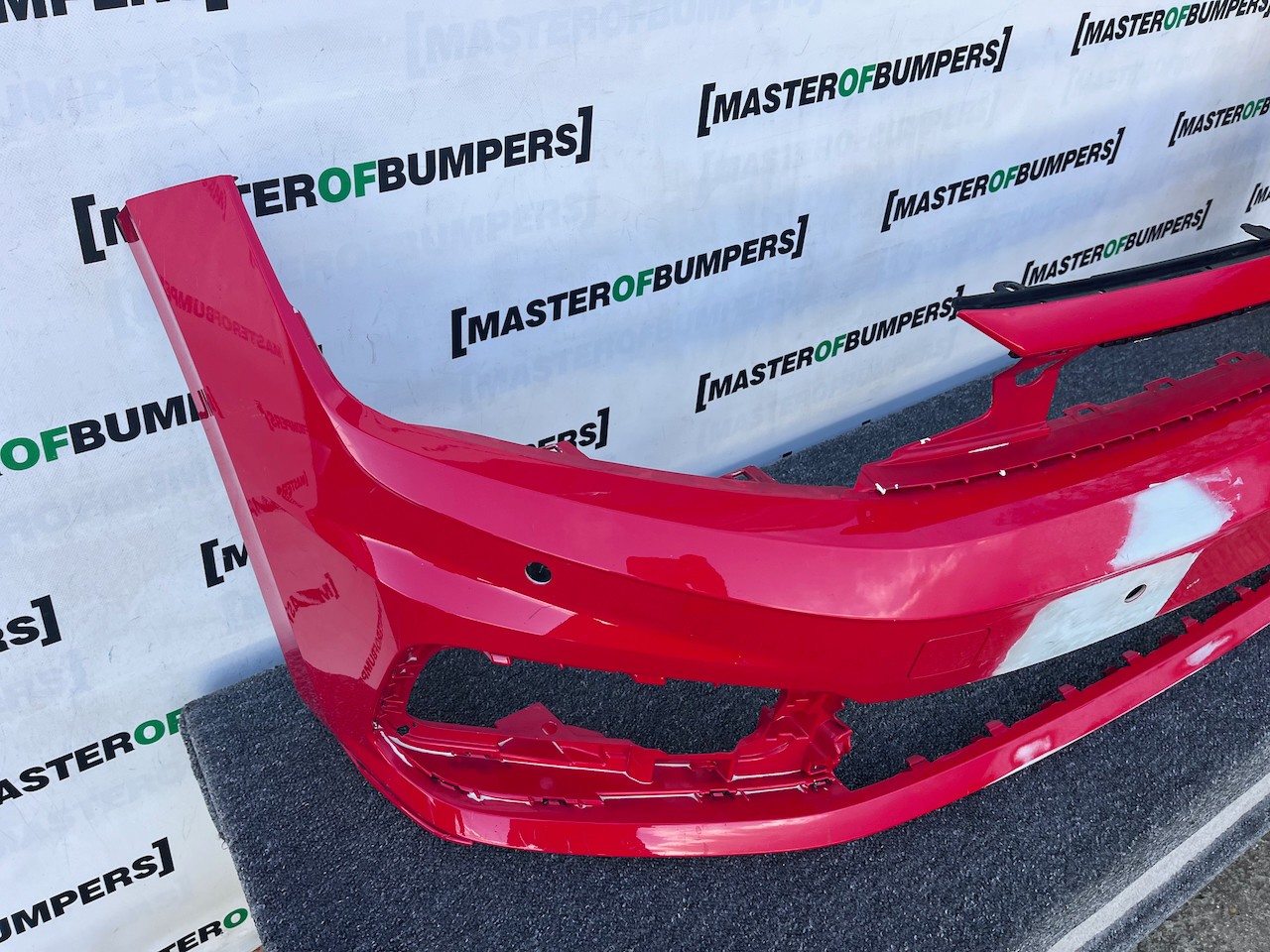 VW Polo Gti R Line Mk6 Hatchback 2021-2024 Front Bumper 4 Pdc Genuine [v504]