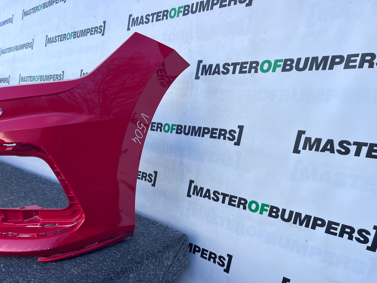 VW Polo Gti R Line Mk6 Hatchback 2021-2024 Front Bumper 4 Pdc Genuine [v504]