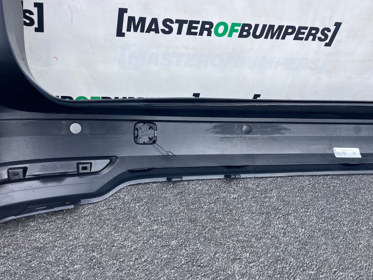 VW Caddy Cargo Life Swb Van Mpv Mk5 2020-2025 Rear Bumper 4 Pdc Genuine [v508]
