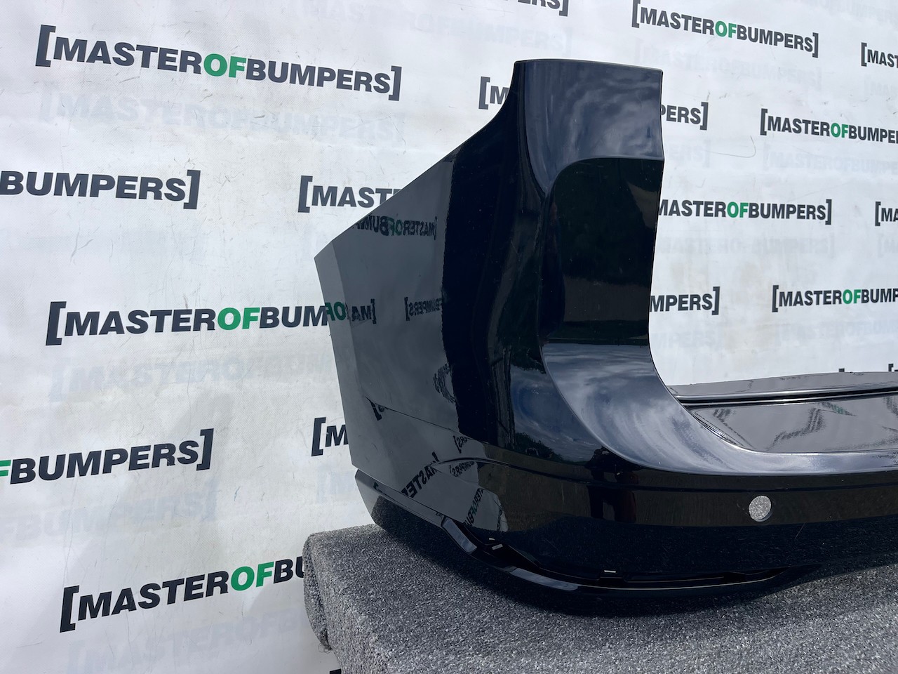 VW Caddy Cargo Life Swb Van Mpv Mk5 2020-2025 Rear Bumper 4 Pdc Genuine [v508]