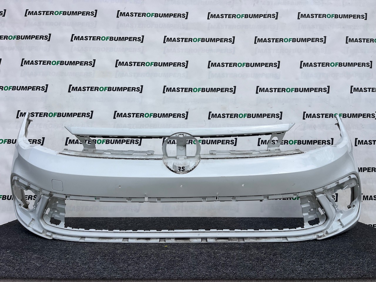 VW Polo Se Mk6 Lift Hatchback 2021-2024 Front Bumper No Pdc Genuine [v515]