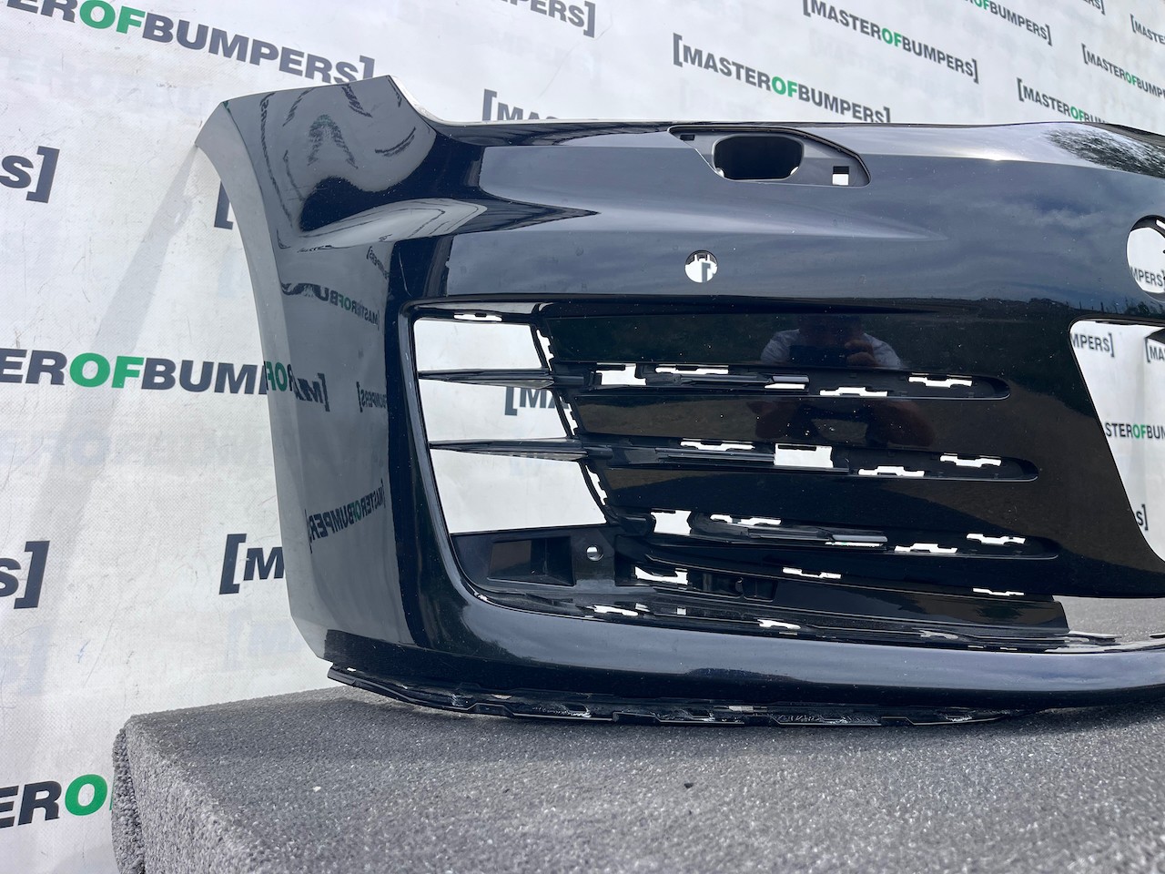 VW Golf Gti Mk7 Hatchback 2013-2016 Front Bumper 4 Pdc + Jets Genuine [v545]