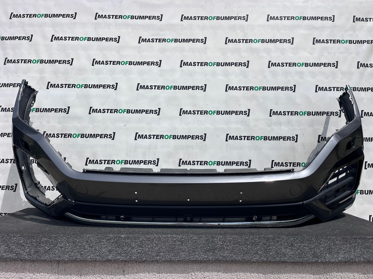 VW Touareg R Line Tdi V6 Mk3 2019-2023 Front Bumper 6 Pdc +jets Genuine [v554]