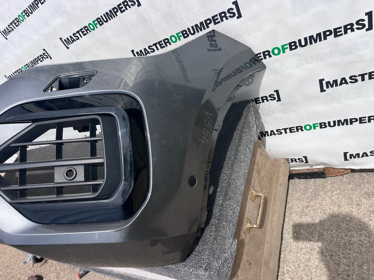 VW Touareg R Line Tdi V6 Mk3 2019-2023 Front Bumper 6 Pdc +jets Genuine [v554]