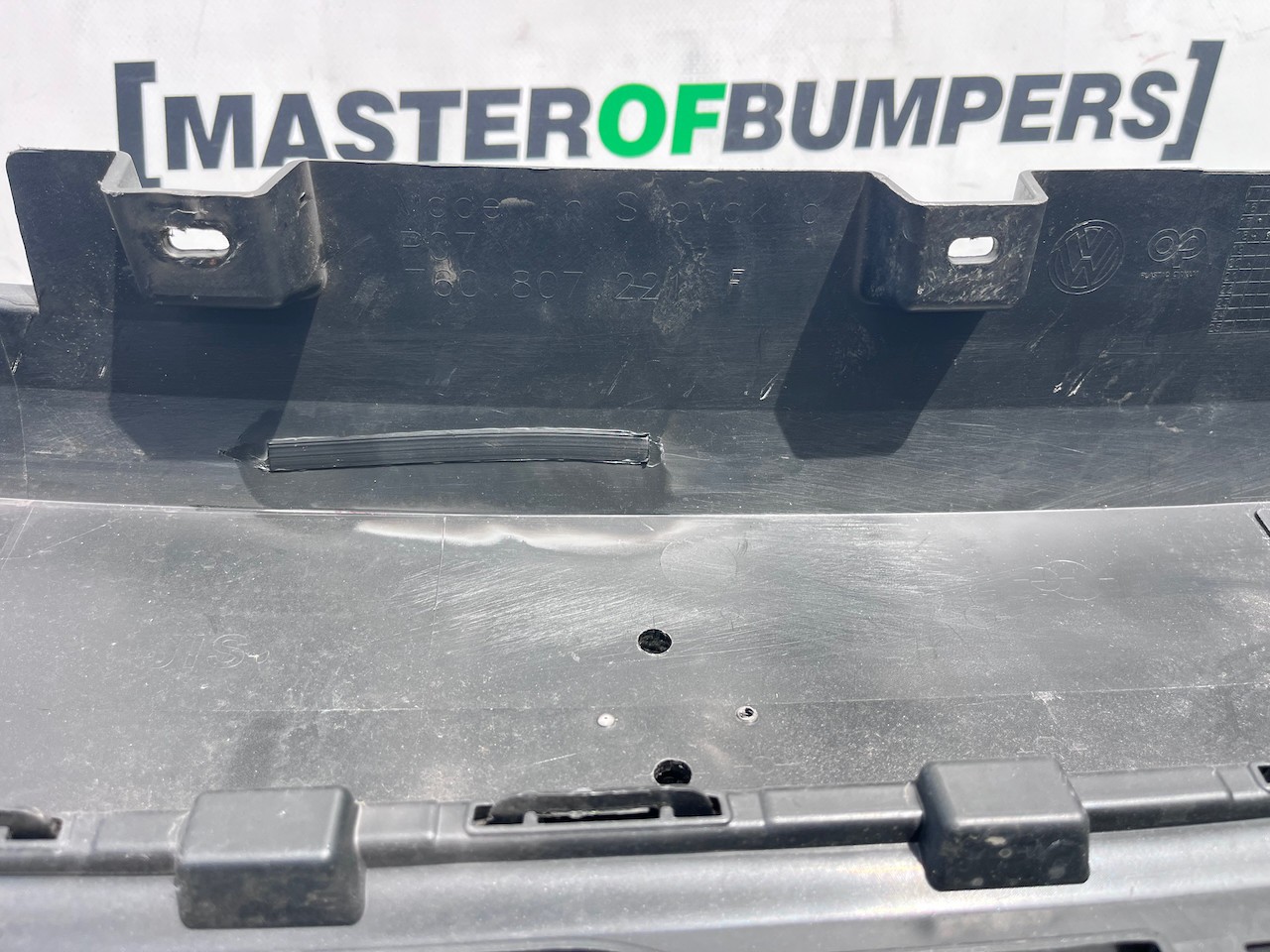 VW Touareg R Line Tdi V6 Mk3 2019-2023 Front Bumper 6 Pdc +jets Genuine [v554]