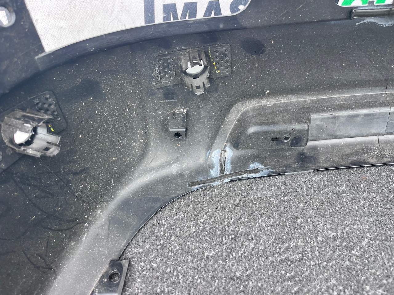VW Amarok Mk2 Pick Up 2023-2026 Rear Bumper Cover Pdc Genuine [v598]
