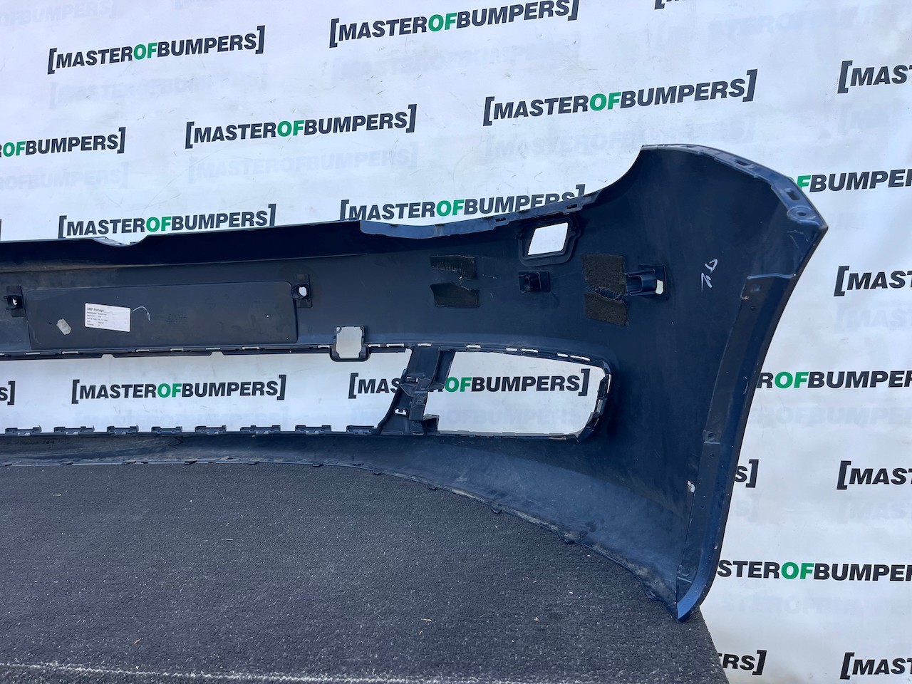 VW Sharan Sel Highline Mk2 Mpv 2011-2021 Front Bumper 6 Pdc +jets Genuine [v599]
