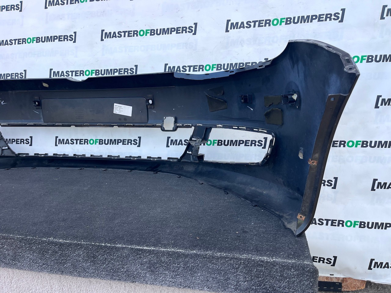 VW Sharan Sel Highline Mk2 Mpv 2011-2021 Front Bumper 6 Pdc Genuine [v600]