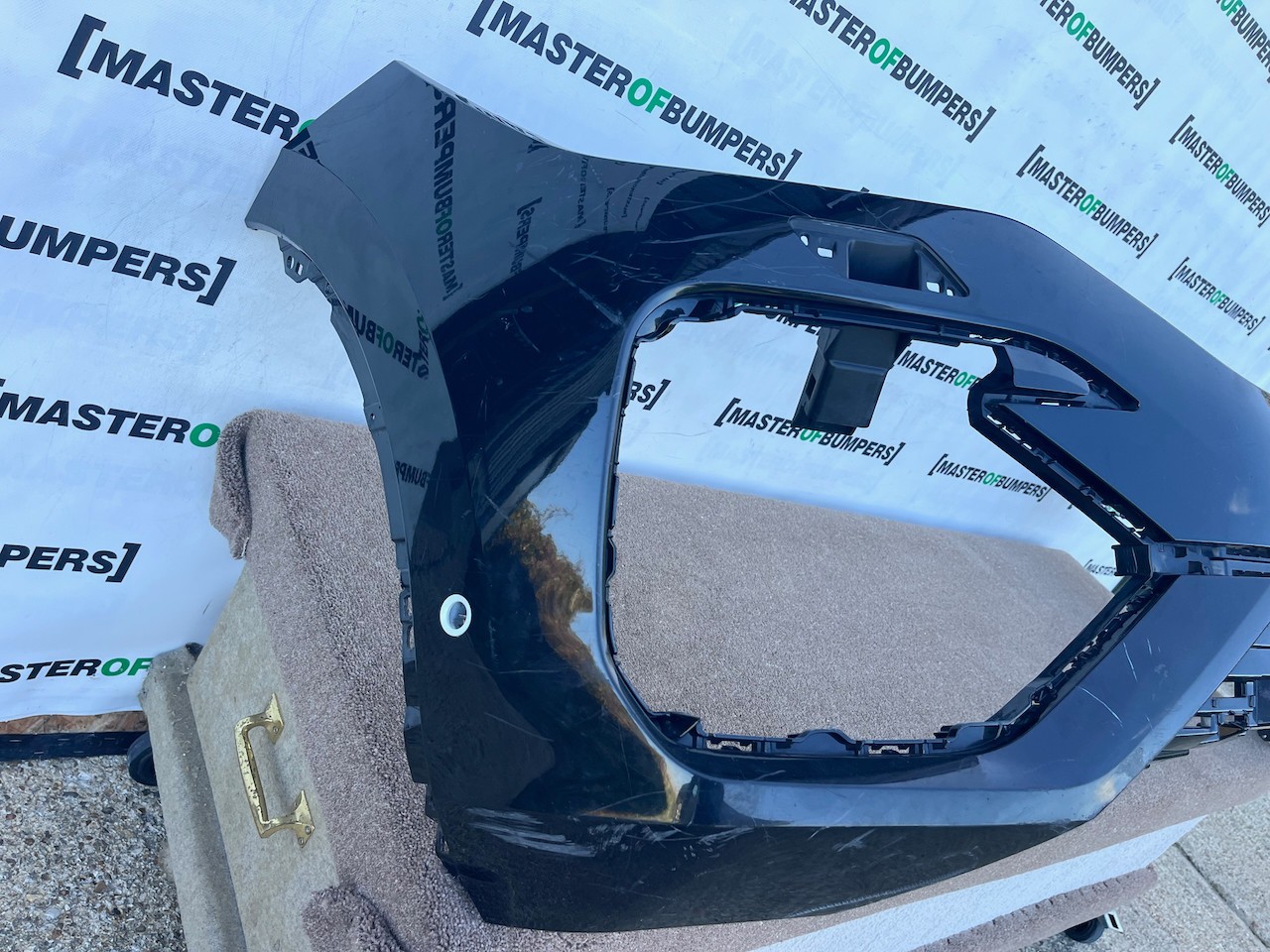VW Touareg R Line Tdi V6 Mk3 2019-2023 Front Bumper 6 Pdc +jets Genuine [v643]