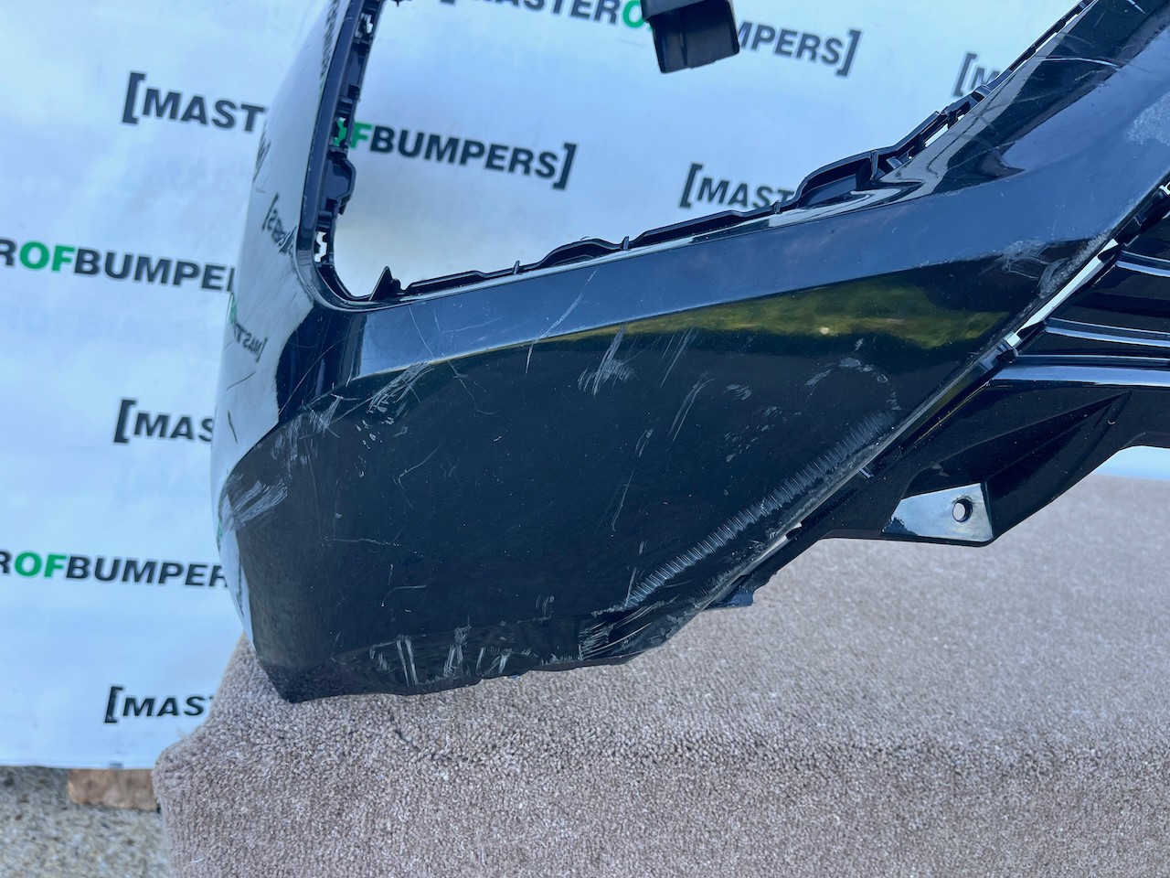 VW Touareg R Line Tdi V6 Mk3 2019-2023 Front Bumper 6 Pdc +jets Genuine [v643]