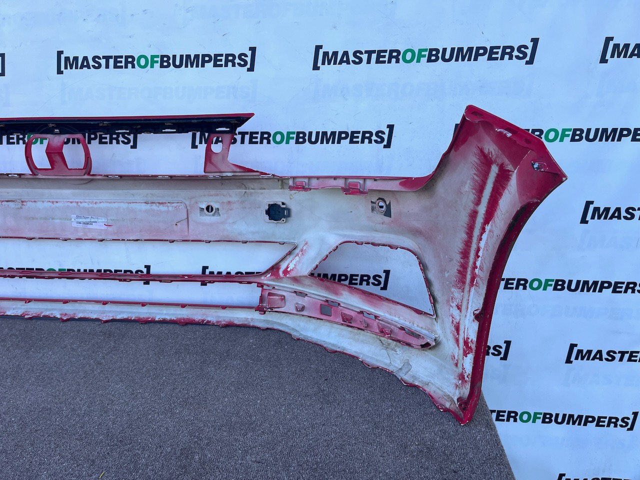 VW Polo Se Bluemotion Mk6 Hatchback 2021-2024 Front Bumper 4 Pdc Genuine [v649]