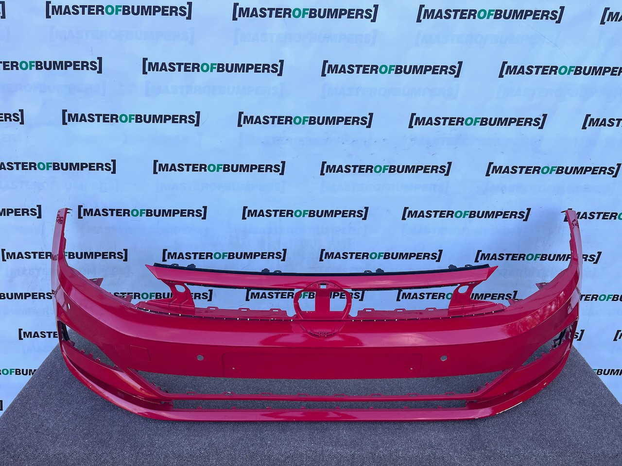 VW Polo Se Bluemotion Mk6 Hatchback 2021-2024 Front Bumper 4 Pdc Genuine [v649]