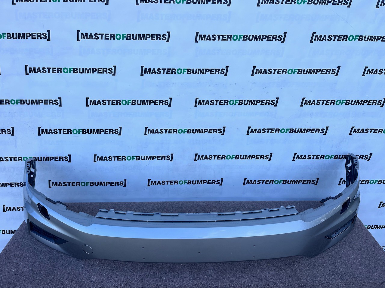VW Tiguan Sel Bluemtion Mk2 Suv 2016-2019 Front Bumper 6 Pdc Jets Genuine [v650]