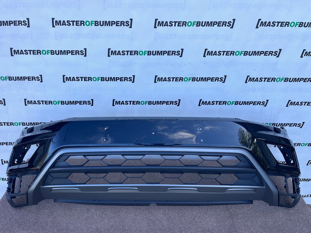VW Tiguan Allspace Sel Mk2 Suv 2016-2019 Front Bumper 6 Pdc Jets Genuine [v653]