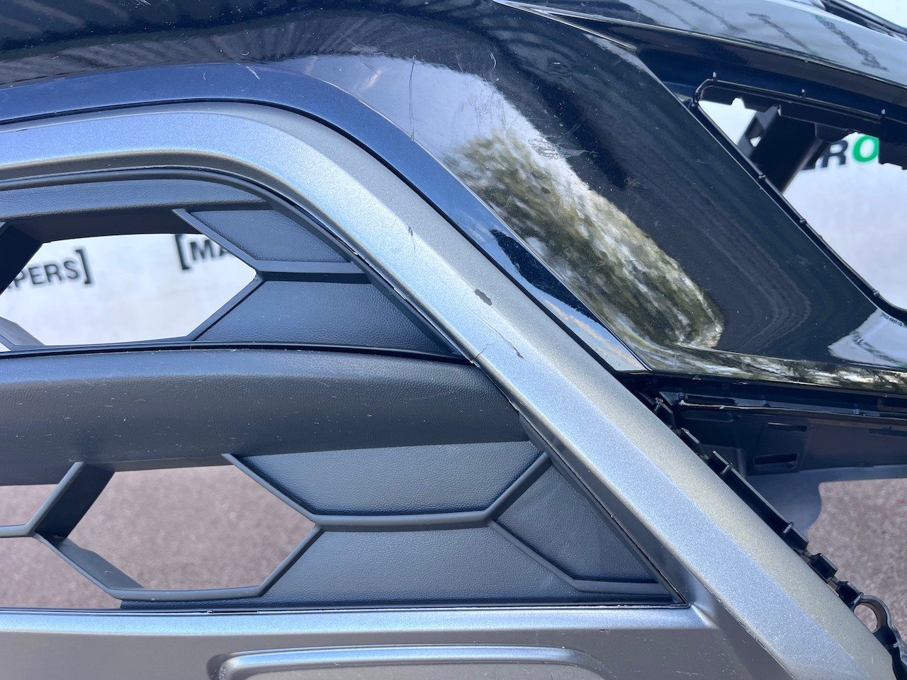 VW Tiguan Allspace Sel Mk2 Suv 2016-2019 Front Bumper 6 Pdc Jets Genuine [v653]