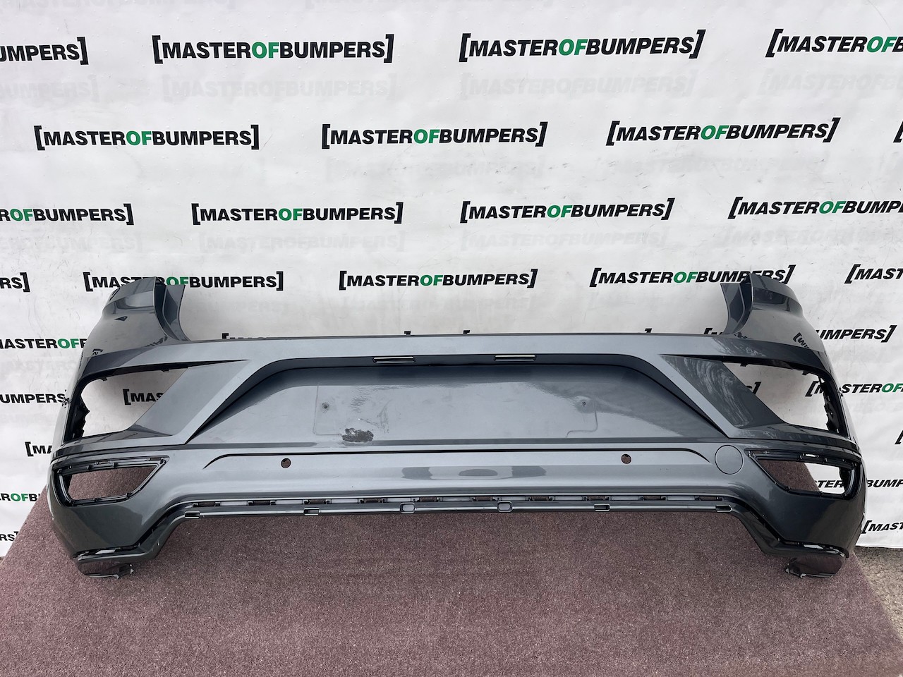 VW Troc T Roc R-line Hatchback Cabrio 2017-2021 Rear Bumper 4 Pdc Genuine [v678]