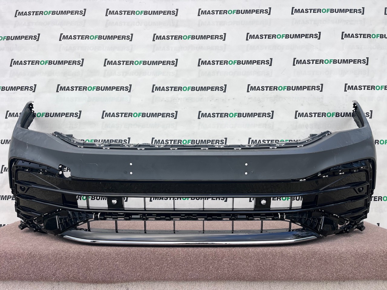 VW Tiguan R Line 5na Mk2 Lift 2020-2023 Front Bumper 6 Pdc Genuine [v672]