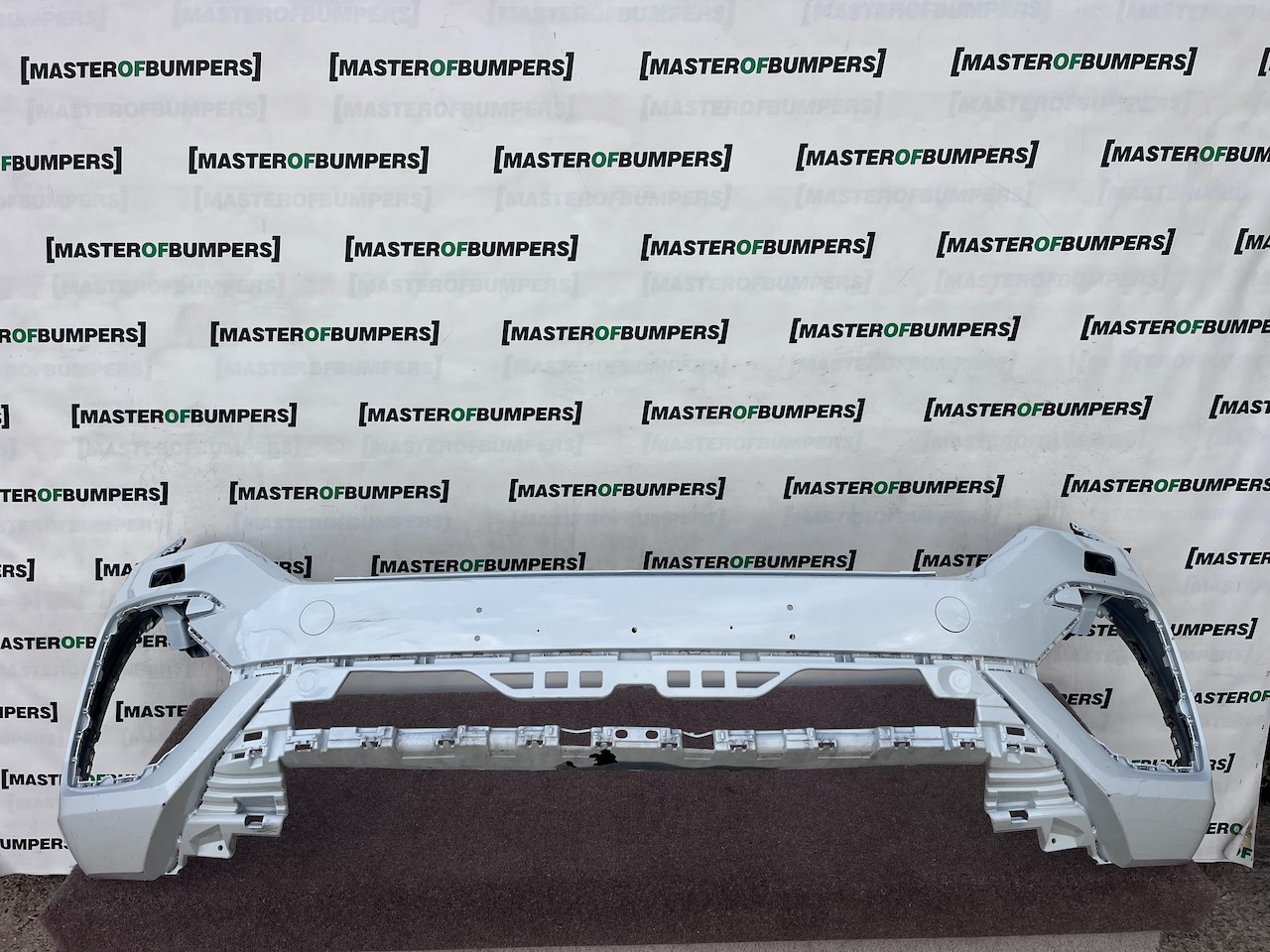 VW Touareg R Line Tdi V6 Mk3 2019-2023 Front Bumper 6 Pdc Jets Genuine [v662]