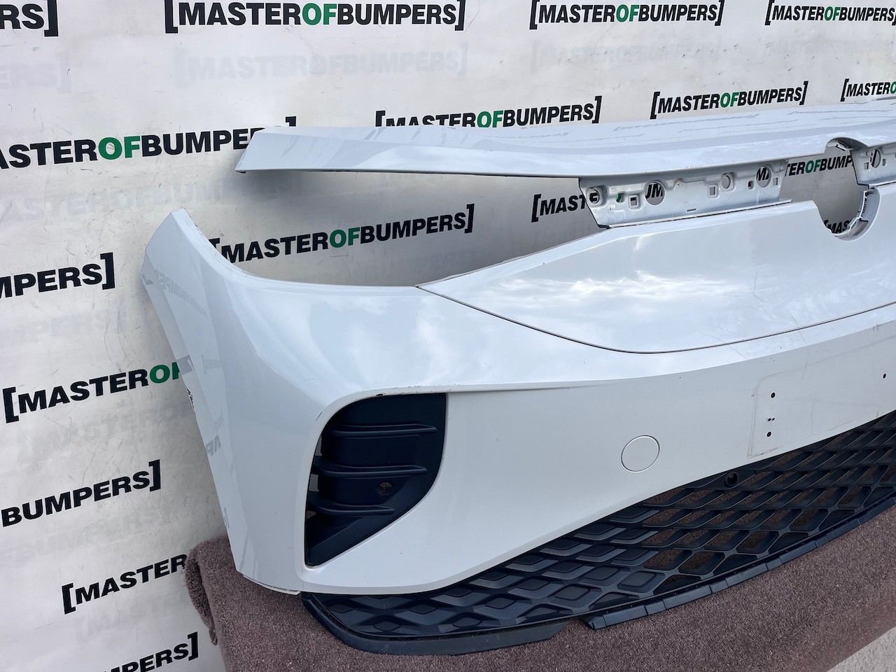VW Id4 Id.4 Life Max 2021-2024 Front Bumper White 4 Pdc Genuine [v665]