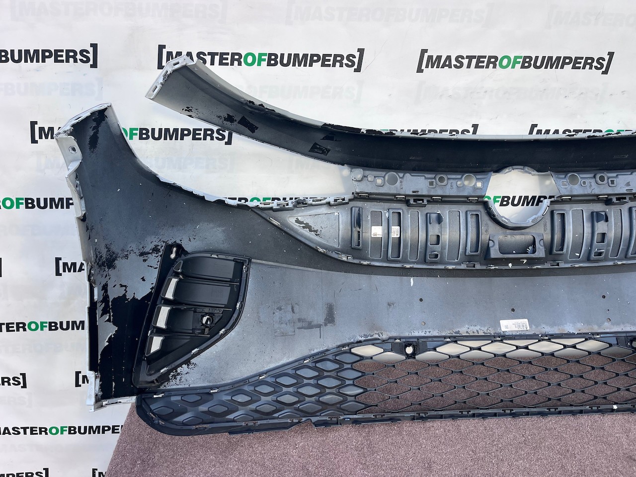 VW Id4 Id.4 Life Max 2021-2024 Front Bumper White 4 Pdc Genuine [v665]