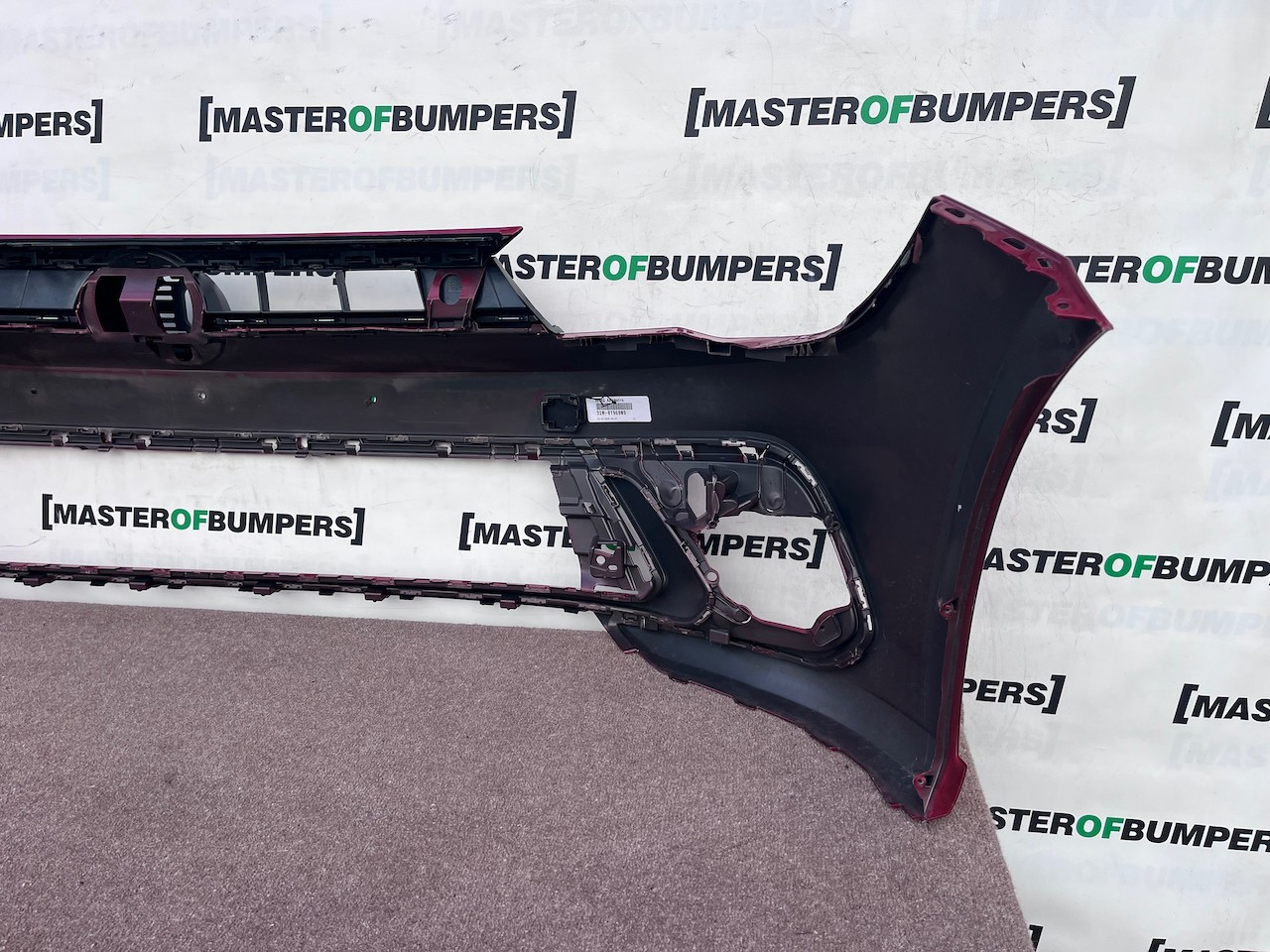 VW Polo Se Mk6 Lift Hatchback 2021-2024 Front Bumper No Pdc Genuine [v676]