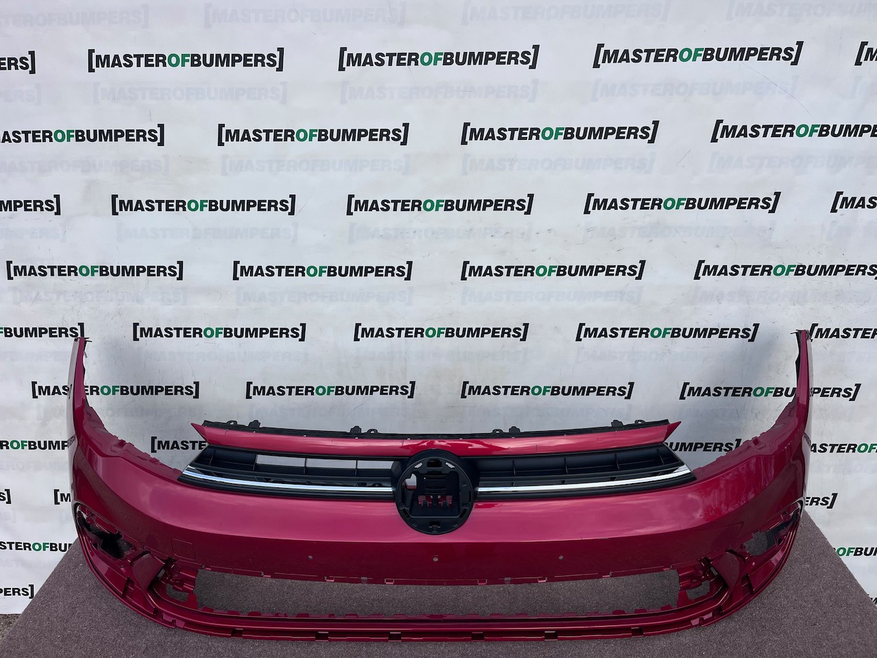 VW Polo Se Mk6 Lift Hatchback 2021-2024 Front Bumper No Pdc Genuine [v676]