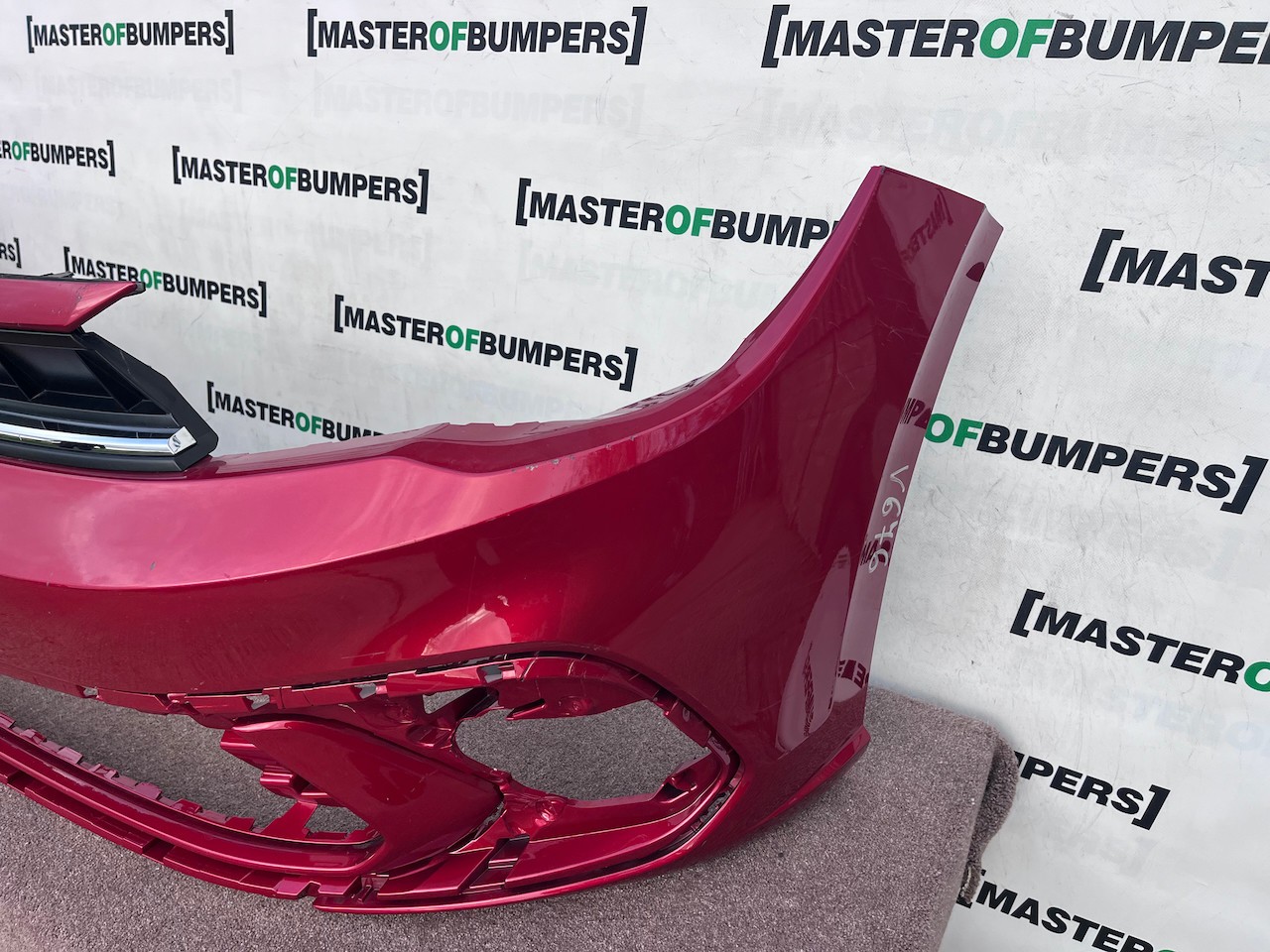 VW Polo Se Mk6 Lift Hatchback 2021-2024 Front Bumper No Pdc Genuine [v676]