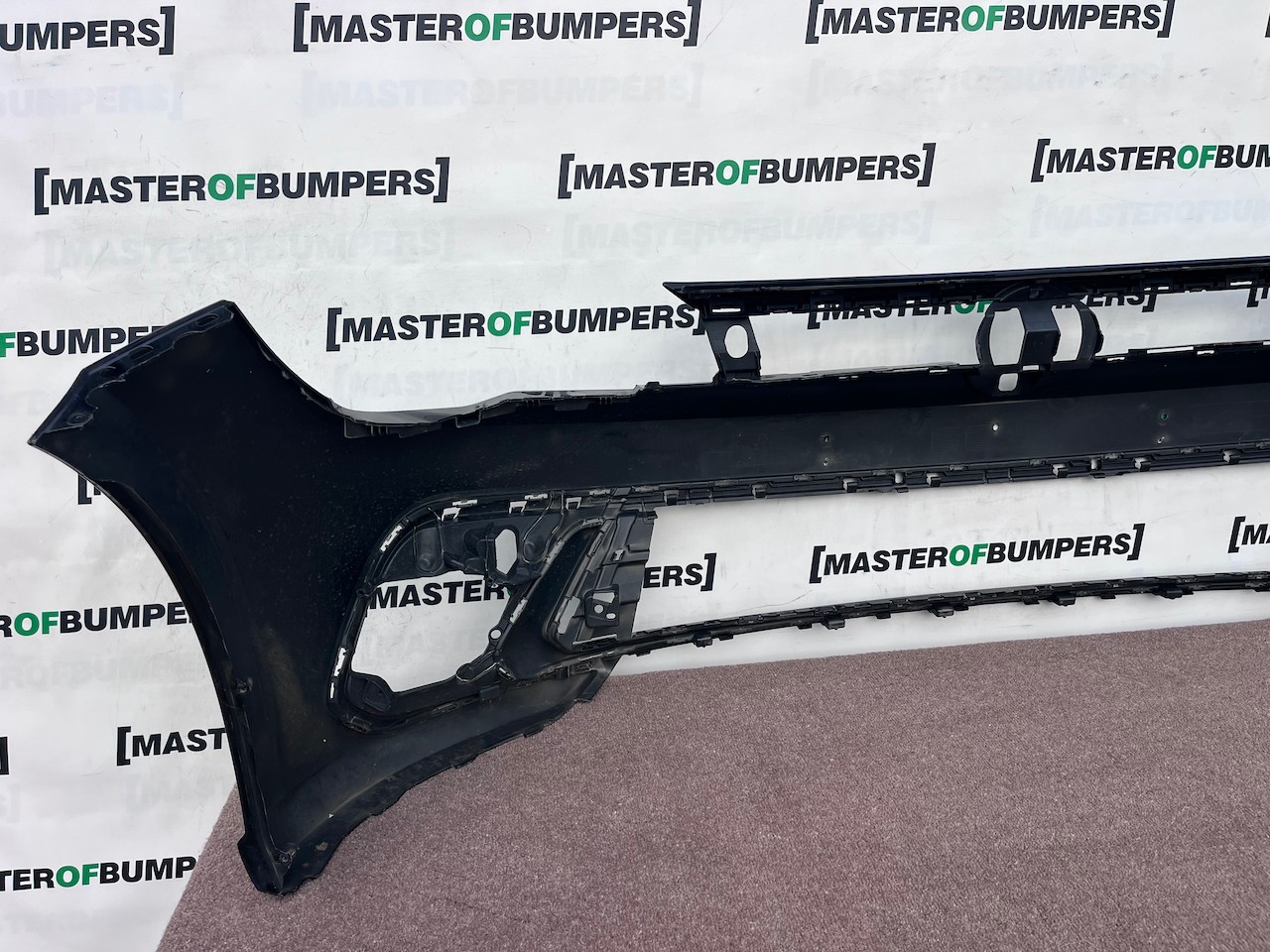 VW Polo Se Mk6 Lift Hatchback 2021-2024 Front Bumper No Pdc Genuine [v677]