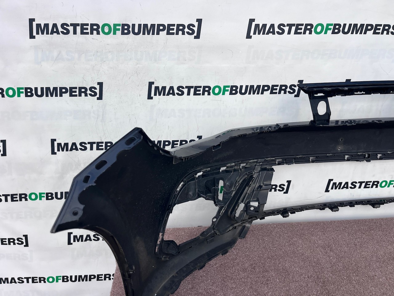VW Polo Se Mk6 Lift Hatchback 2021-2024 Front Bumper No Pdc Genuine [v677]