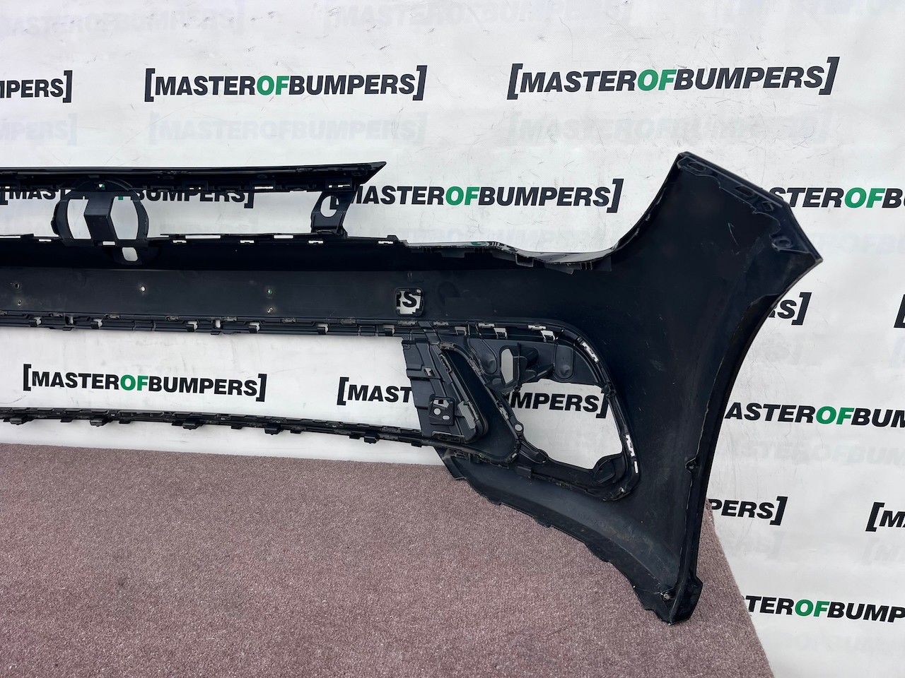 VW Polo Se Mk6 Lift Hatchback 2021-2024 Front Bumper No Pdc Genuine [v677]