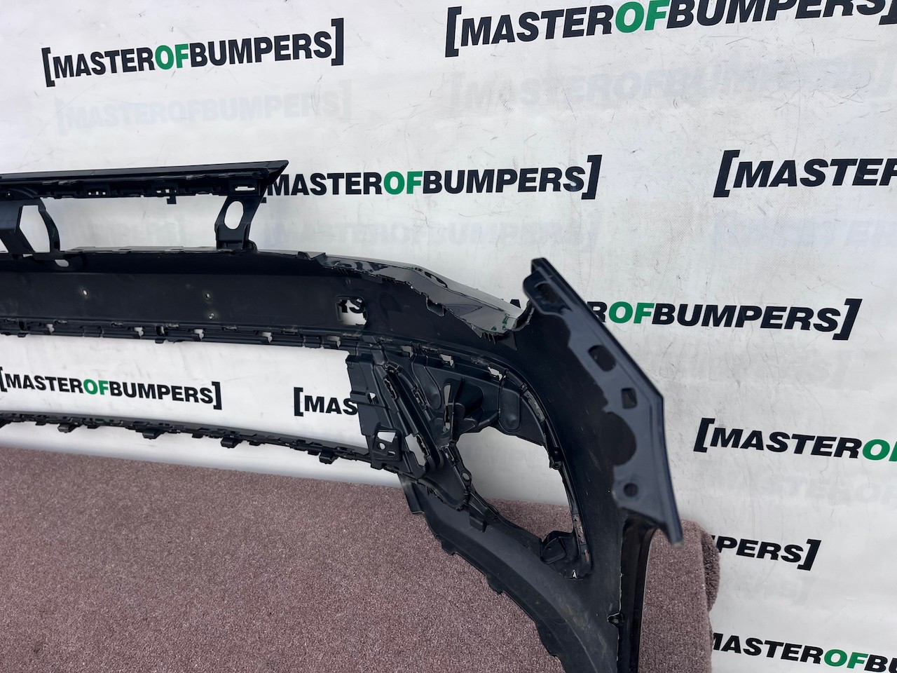 VW Polo Se Mk6 Lift Hatchback 2021-2024 Front Bumper No Pdc Genuine [v677]