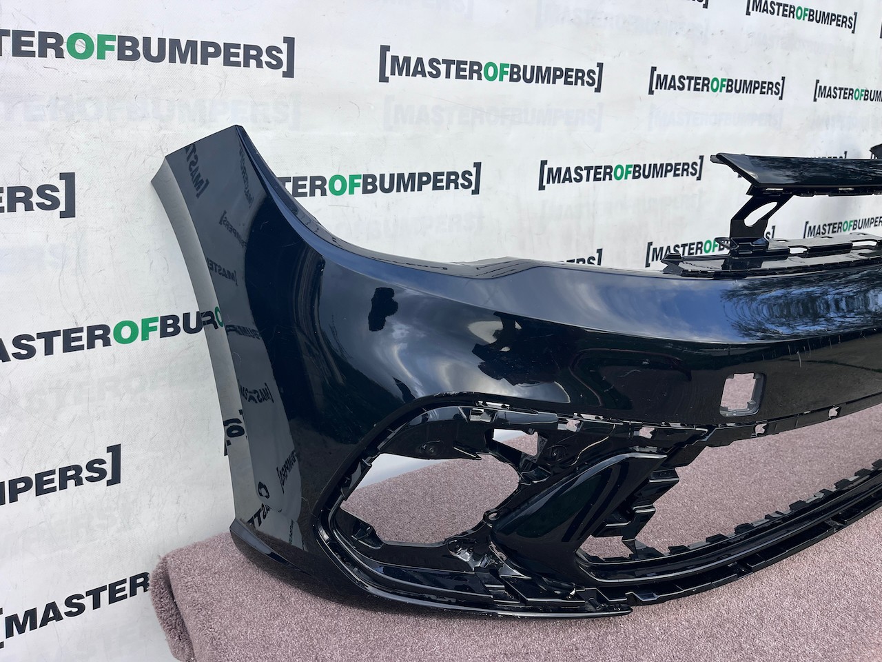 VW Polo Se Mk6 Lift Hatchback 2021-2024 Front Bumper No Pdc Genuine [v677]