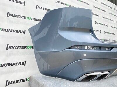 Volvo Xc60 Xc 60 Cross Country Mk2 2017-2021 Rear Bumper In Grey Genuine [n202]