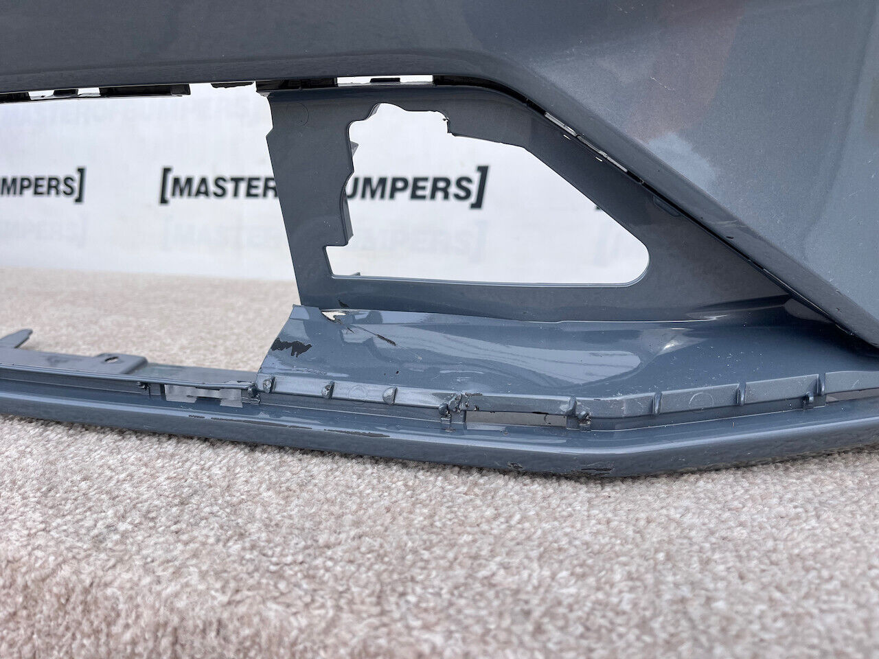 Volvo V60 S60 R-design 2018-2022 Front Bumper Grey 6 Pdc Genuine [n318]