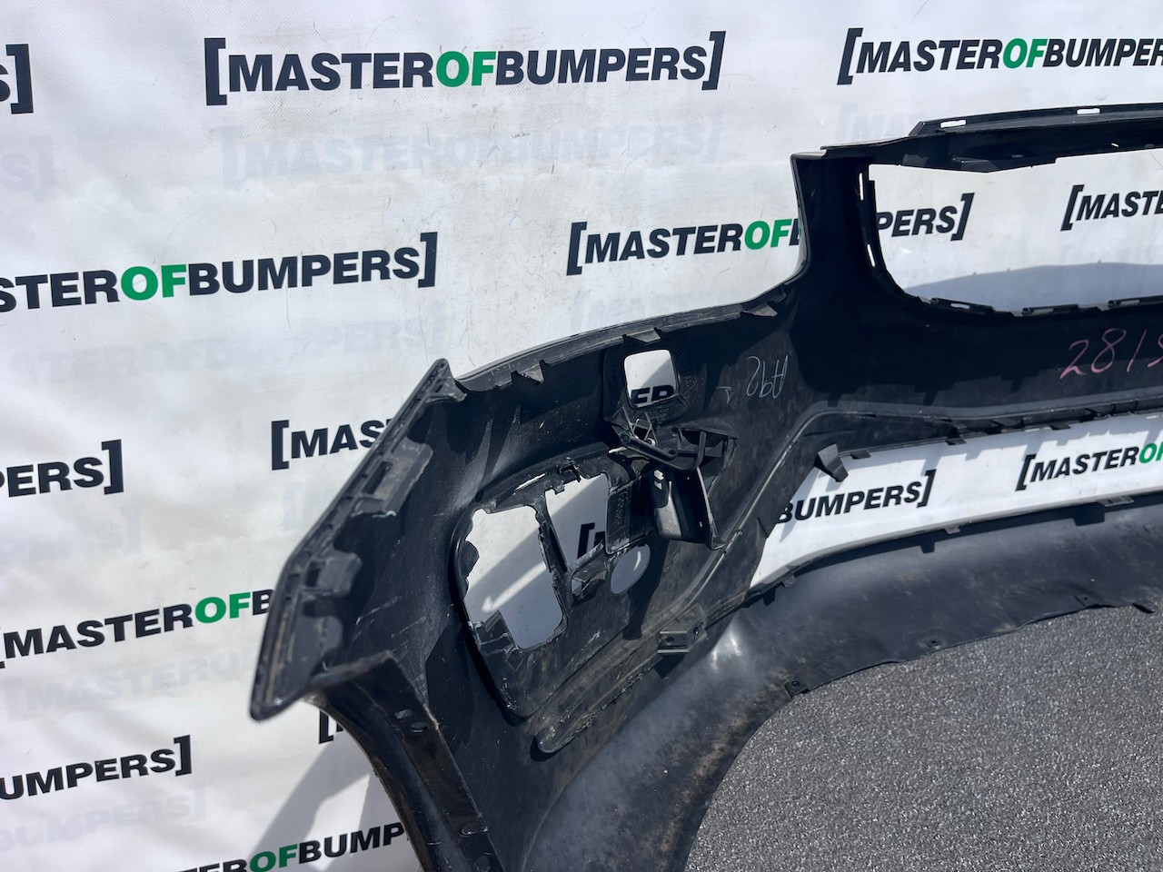 Volvo Xc60 D5 D4 R-design Lift 2013-2018 Front Bumper 4 Pdc Jets Genuine [n432]