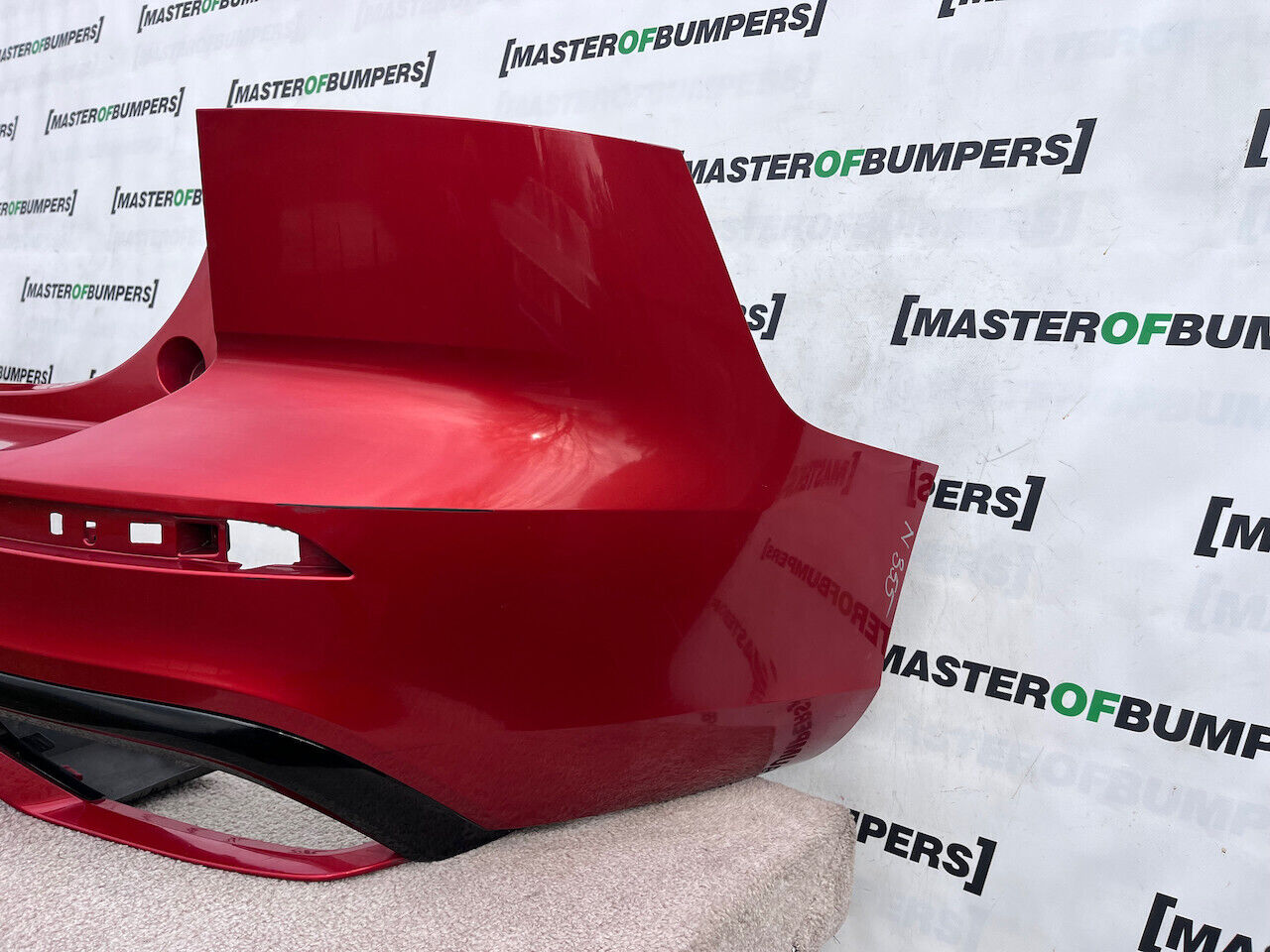 Volvo V60 R Design Estate Only 2018-2021 Rear Bumper 4 Pdc Genuine [n355]