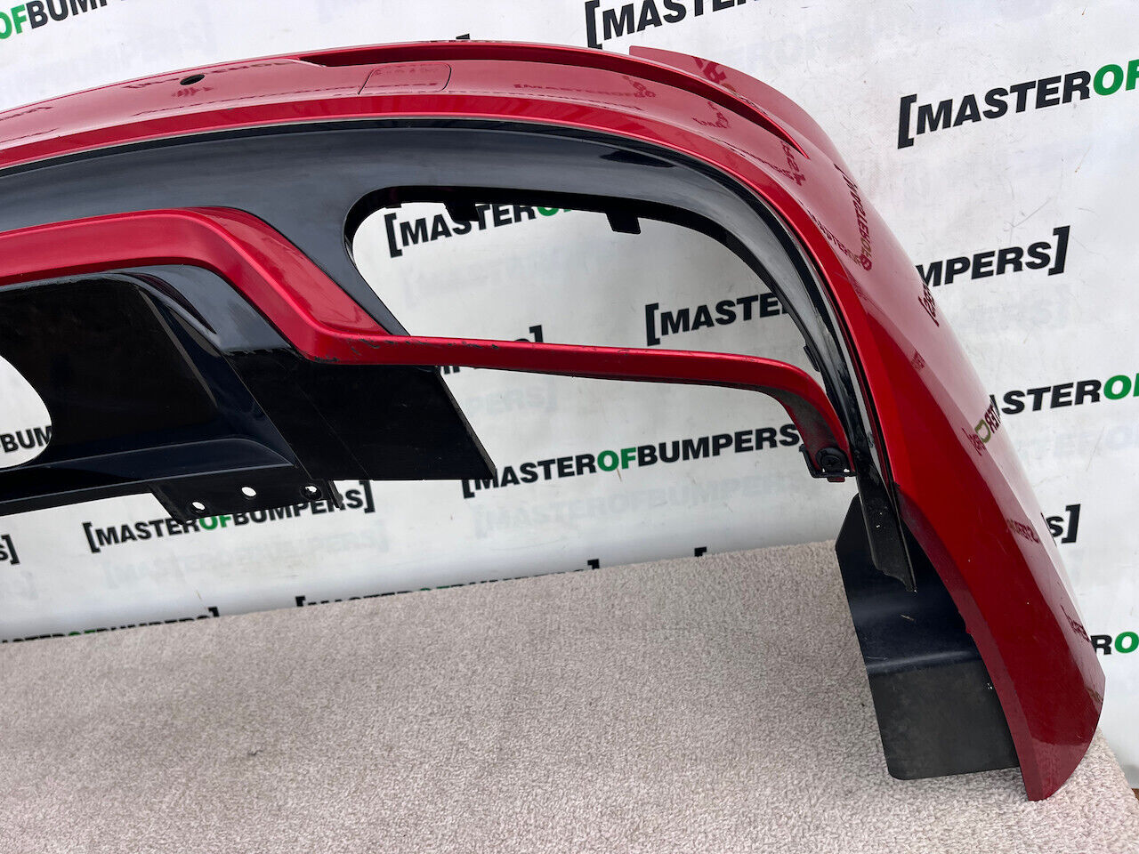 Volvo V60 R Design Estate Only 2018-2021 Rear Bumper 4 Pdc Genuine [n355]