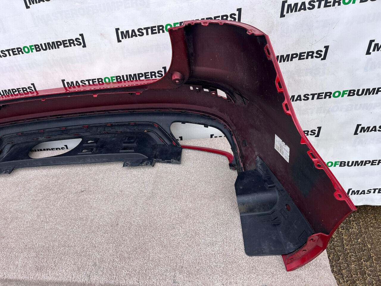 Volvo V60 R Design Estate Only 2018-2021 Rear Bumper 4 Pdc Genuine [n355]