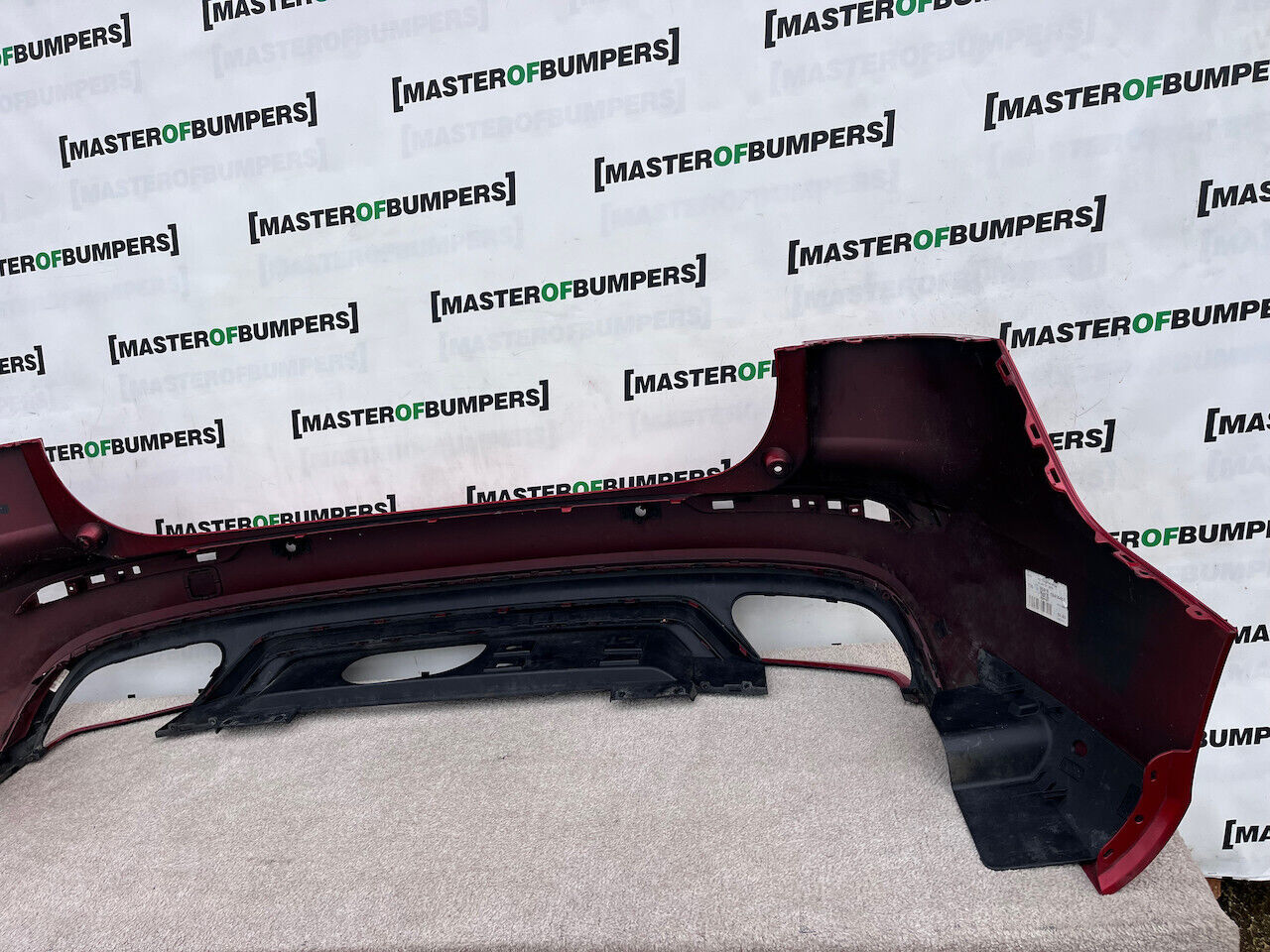 Volvo V60 R Design Estate Only 2018-2021 Rear Bumper 4 Pdc Genuine [n355]
