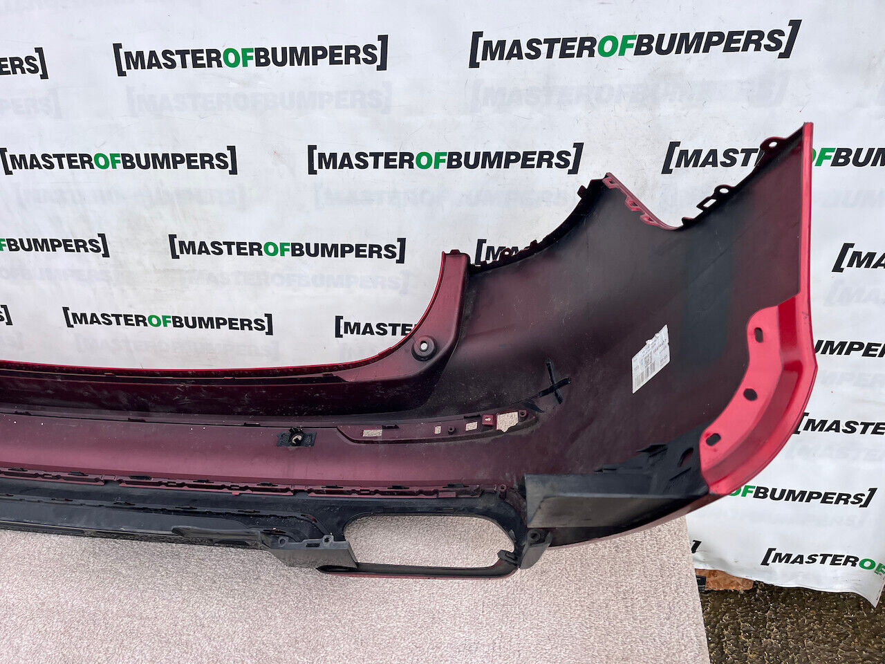 Volvo V60 R Design Estate Only 2018-2021 Rear Bumper 4 Pdc Genuine [n355]