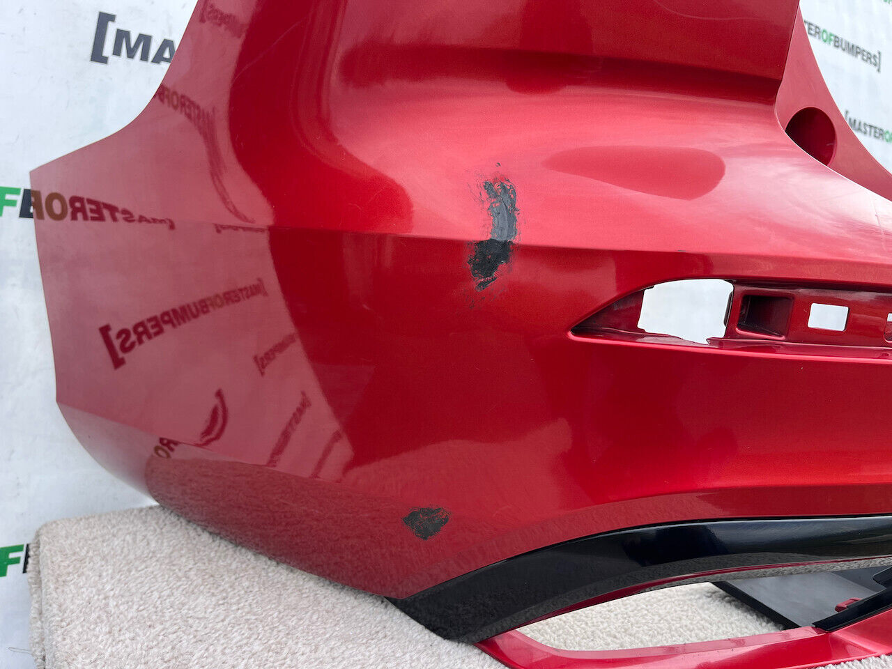 Volvo V60 R Design Estate Only 2018-2021 Rear Bumper 4 Pdc Genuine [n355]