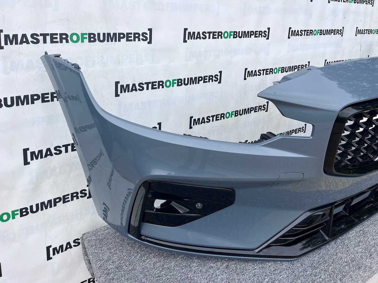 Volvo V60 S60 R Design Polestar T5 2018-2022 Front Bumper 4 Pdc Genuine [n375]