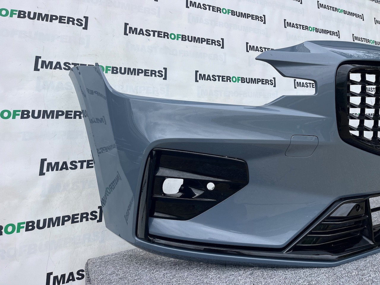 Volvo V60 S60 R Design Polestar T5 2018-2022 Front Bumper 4 Pdc Genuine [n375]