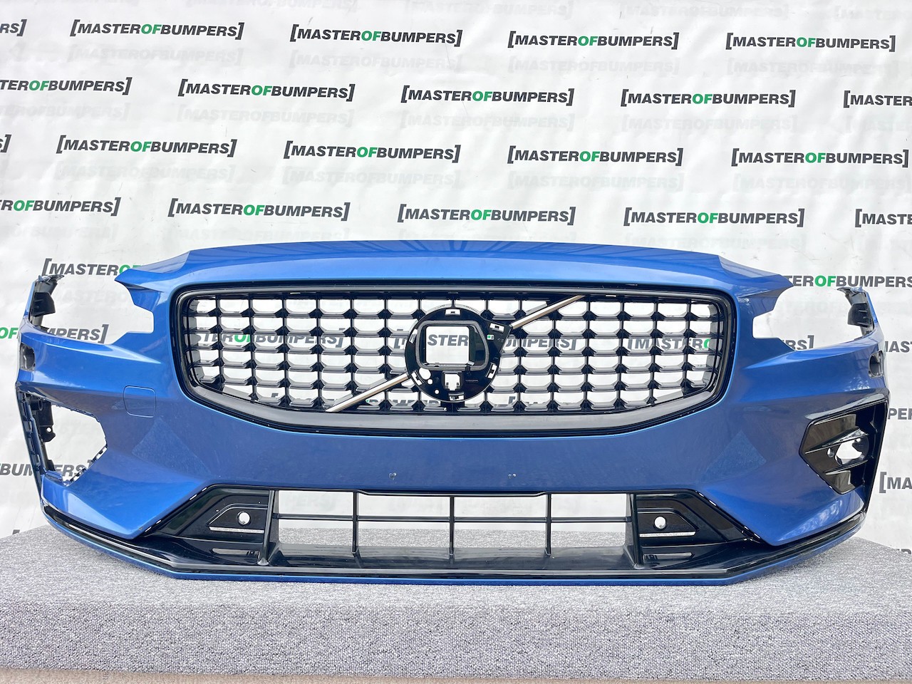 Volvo V60 S60 R Design Polestar T5 2018-2022 Front Bumper 4 Pdc Genuine [n377]