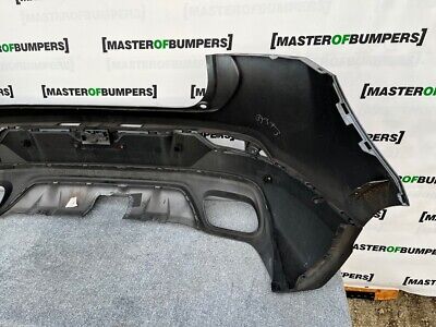 Volvo V40 Cross Country 2012-2019 Rear Bumper Grey 4 Pdc Genuine [n213]