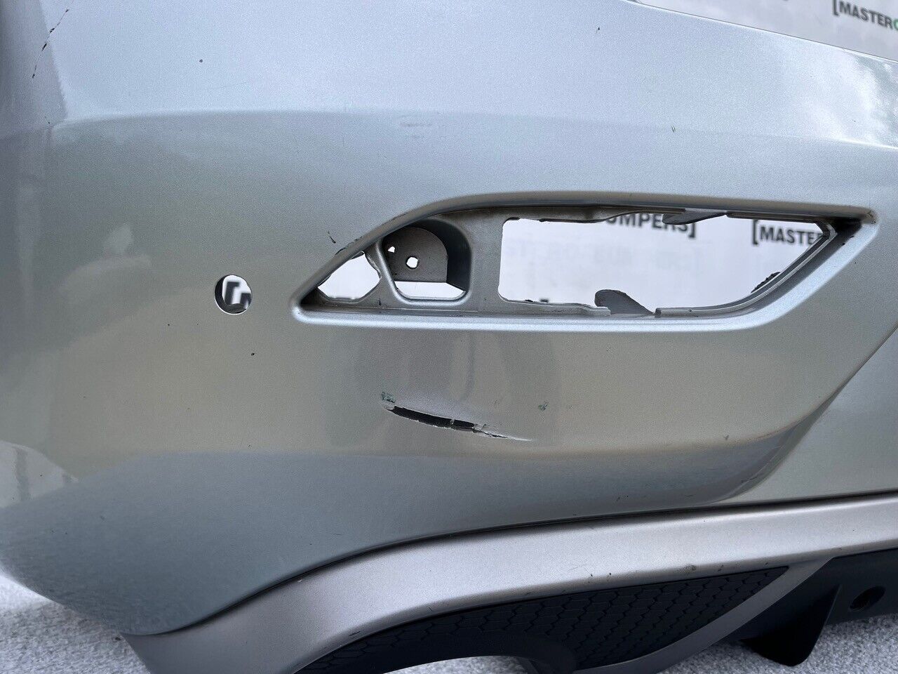 Volvo V40 R Design 2012-2019 Rear Bumper Grey 4 Pdc Genuine [n56]