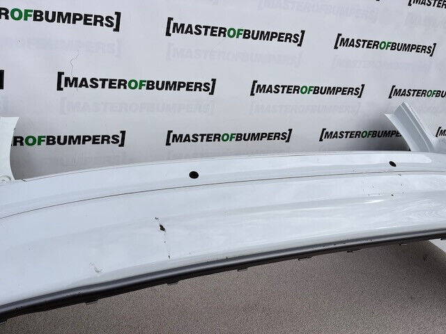 Volvo Xc60 Xc 60 R Design Face Lift 2013-2017 Rear Bumper White Genuine [n263]